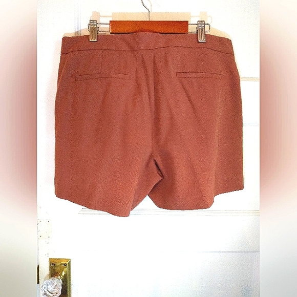 Theory linen shorts clay color - 12 - Picture 2 of 5